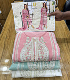 Bin Hameed Catalogue's Indian Luxury Chiffon Party Dress (3 colors)